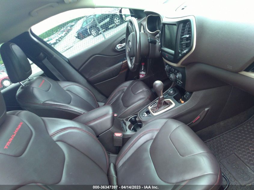 2016 JEEP CHEROKEE TRAILHAWK - 1C4PJMBS5GW372586