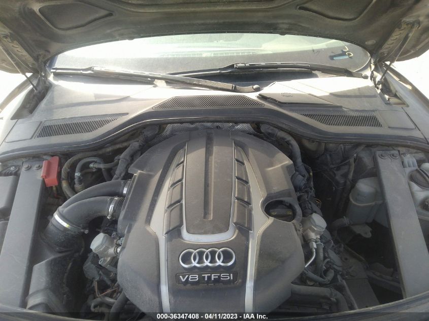 2014 AUDI A8 L 4.0T WAUR2AFD5EN005512