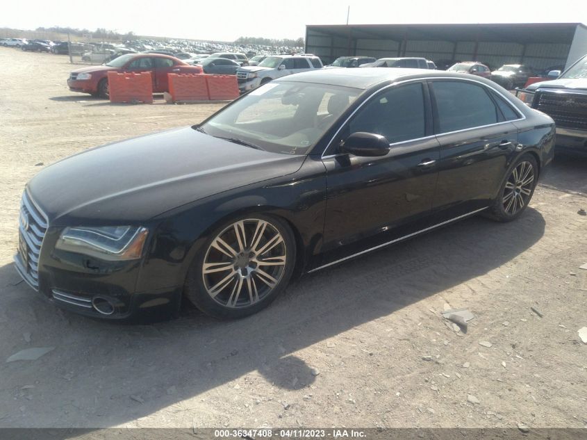 2014 AUDI A8 L 4.0T WAUR2AFD5EN005512