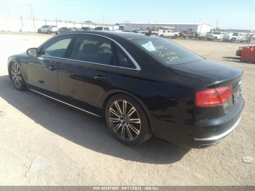 2014 AUDI A8 L 4.0T WAUR2AFD5EN005512