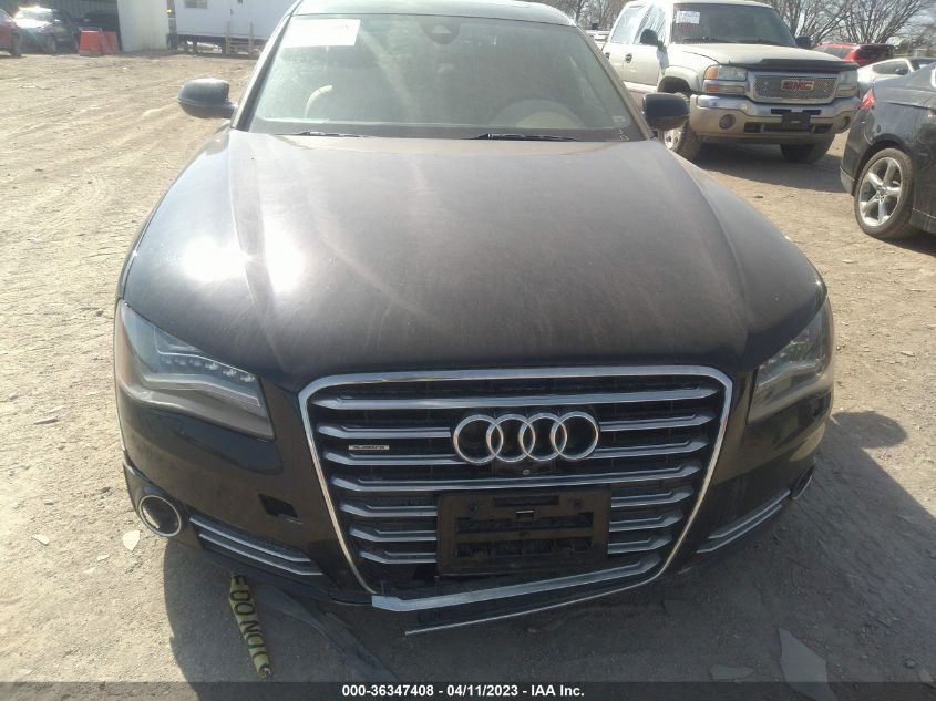 2014 AUDI A8 L 4.0T WAUR2AFD5EN005512