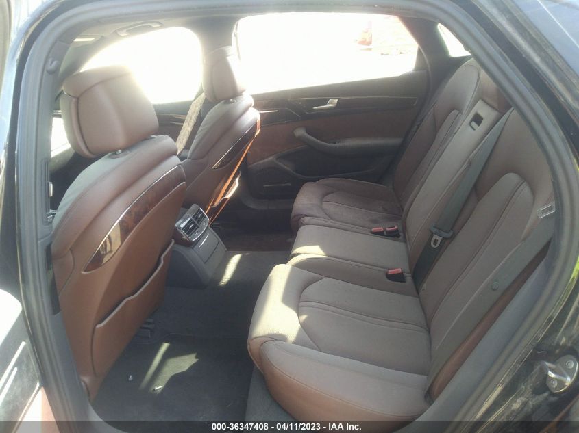 2014 AUDI A8 L 4.0T WAUR2AFD5EN005512