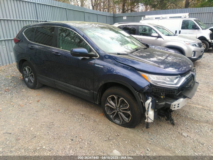 2022 HONDA CR-V HYBRID EX-L - 5J6RT6H82NL033125