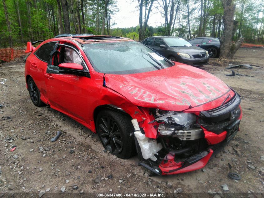 2020 HONDA CIVIC HATCHBACK EX-L - SHHFK7H82LU216539