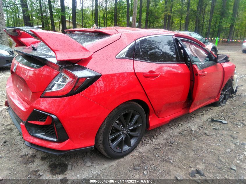 2020 HONDA CIVIC HATCHBACK EX-L - SHHFK7H82LU216539