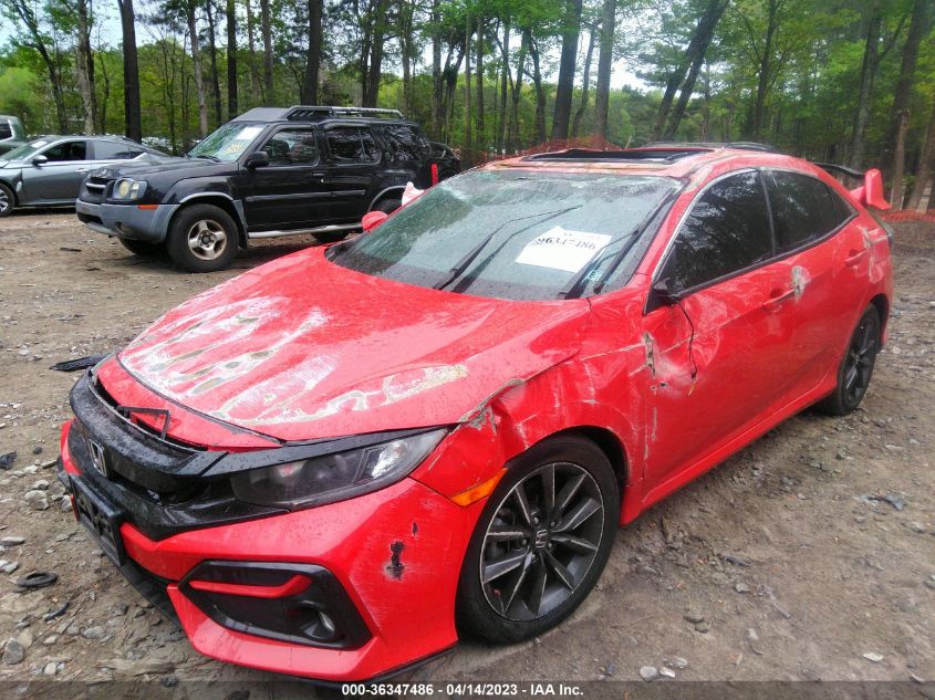2020 HONDA CIVIC HATCHBACK EX-L - SHHFK7H82LU216539