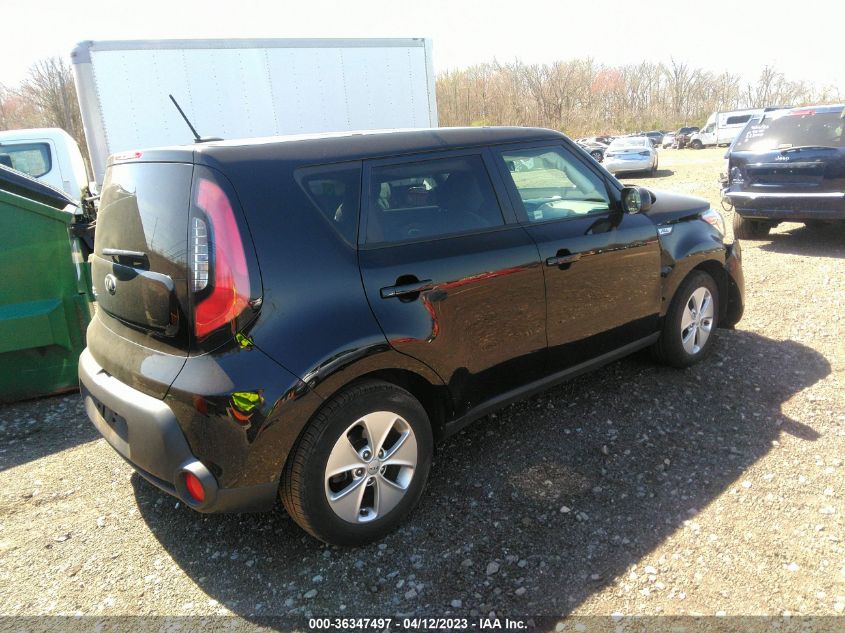 2015 KIA SOUL BASE - KNDJN2A22F7765485