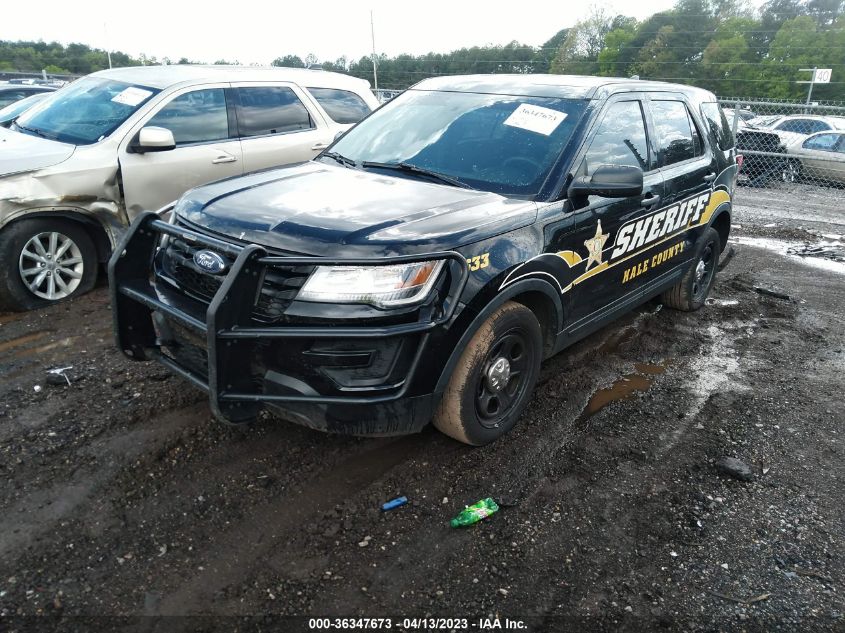 2018 FORD POLICE INTERCEPTOR 1FM5K8AR2JGC16965