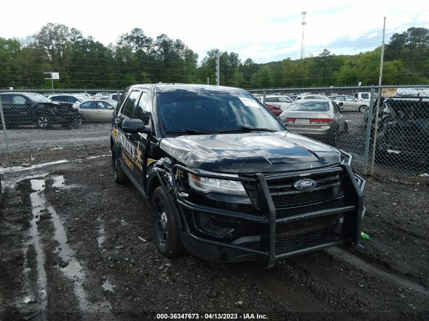 2018 FORD POLICE INTERCEPTOR 1FM5K8AR2JGC16965