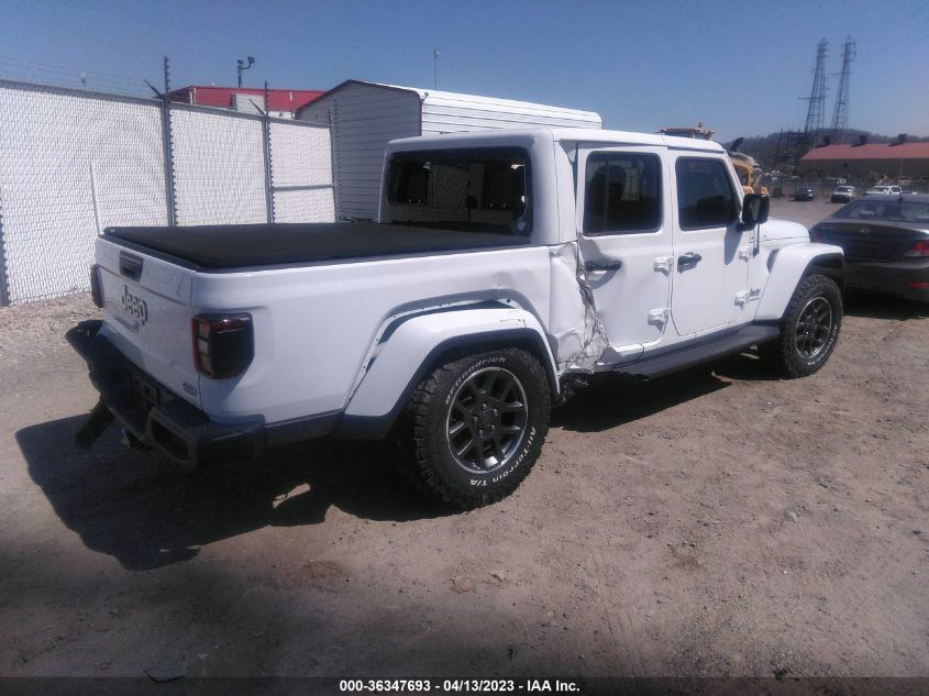 2020 JEEP GLADIATOR OVERLAND - 1C6HJTFG7LL149599