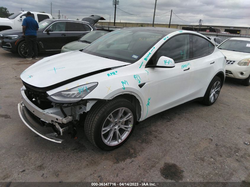 2023 TESLA MODEL Y LONG RANGE - 7SAYGDEE1PA079894