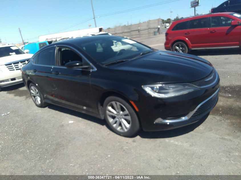 2015 CHRYSLER 200 LIMITED - 1C3CCCAB1FN750545