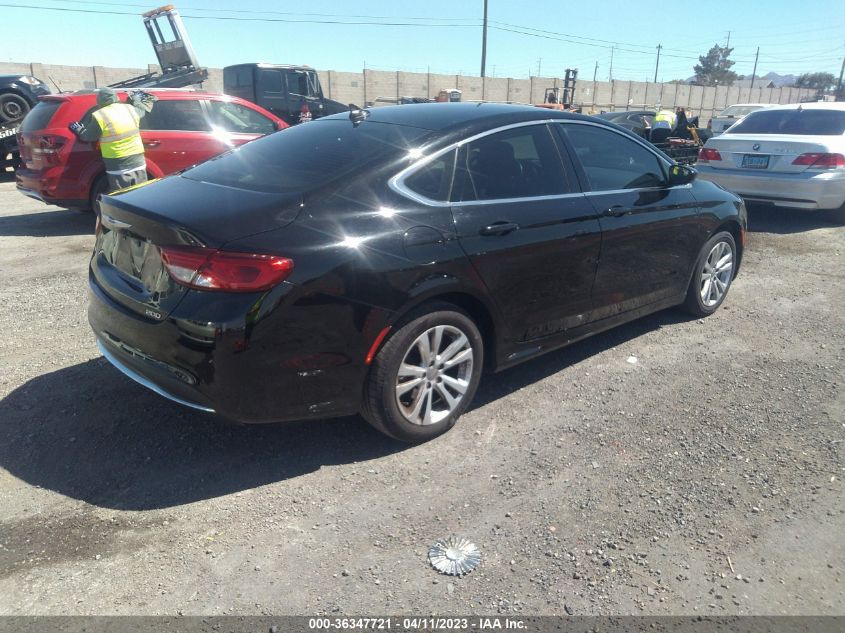 2015 CHRYSLER 200 LIMITED - 1C3CCCAB1FN750545