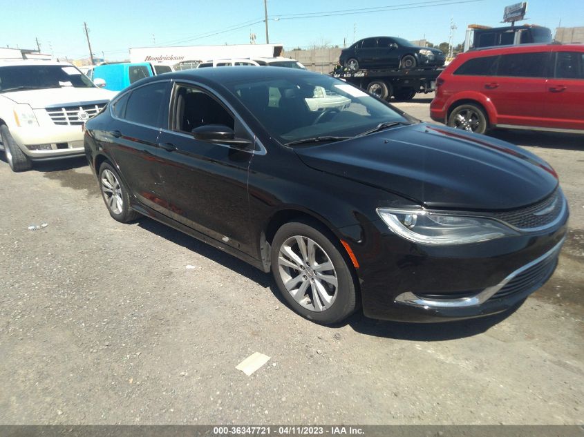 2015 CHRYSLER 200 LIMITED - 1C3CCCAB1FN750545