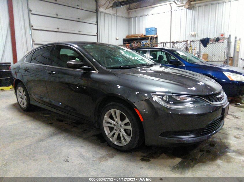 2016 CHRYSLER 200 TOURING - 1C3CCCFB6GN186966