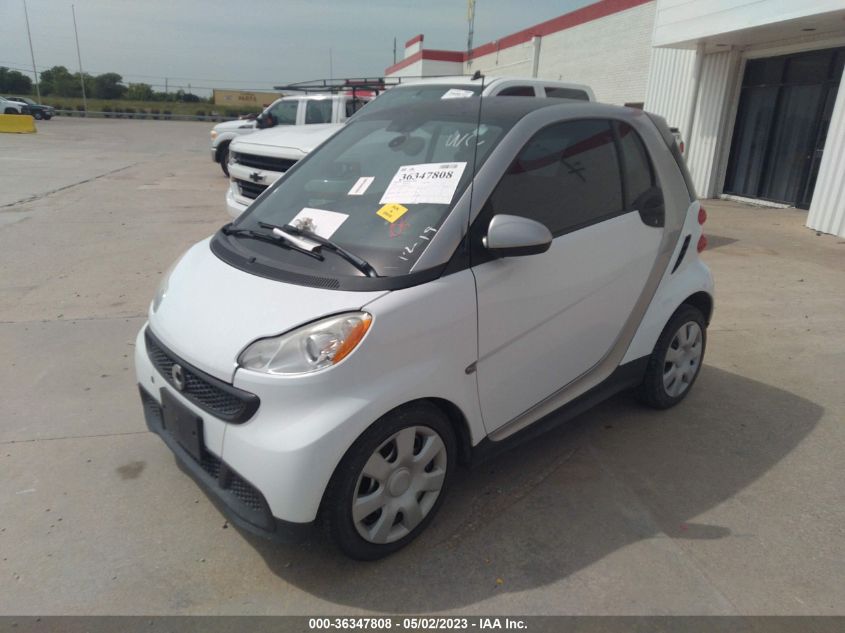 2013 SMART FORTWO PURE/PASSION WMEEJ3BA4DK625667