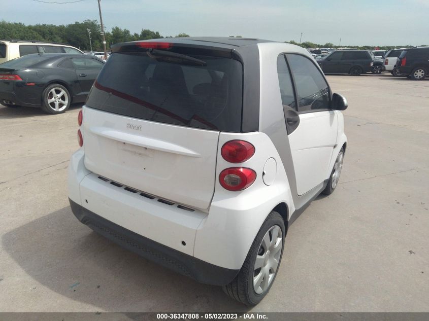 2013 SMART FORTWO PURE/PASSION WMEEJ3BA4DK625667
