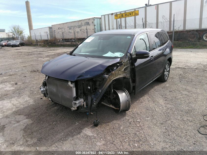 2019 HONDA PILOT EX - 5FNYF6H30KB077796