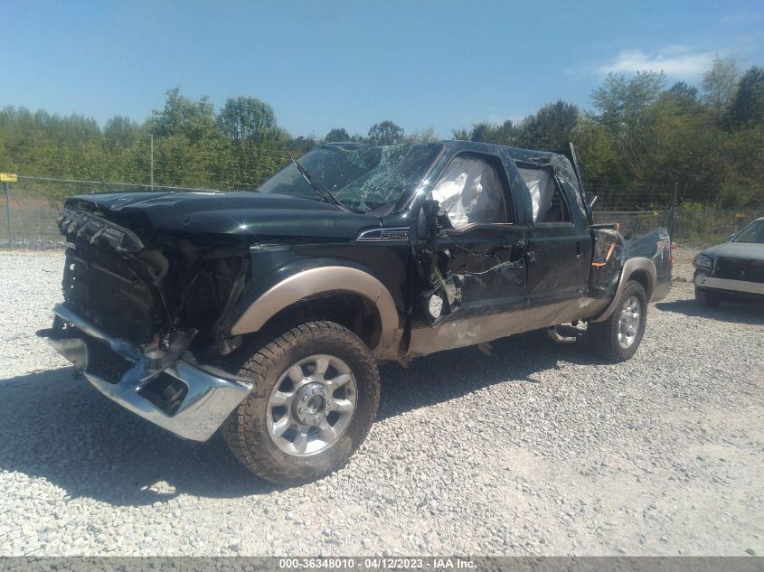 2013 FORD SUPER DUTY F-250 SRW XL/XLT/LARIAT - 1FT7W2BT4DEA48156