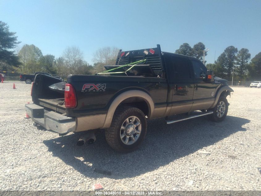 2013 FORD SUPER DUTY F-250 SRW XL/XLT/LARIAT - 1FT7W2BT4DEA48156