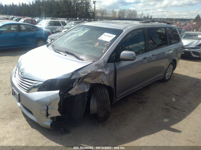 2017 TOYOTA SIENNA XLE AUTO ACCESS - 5TDYZ3DC8HS798139