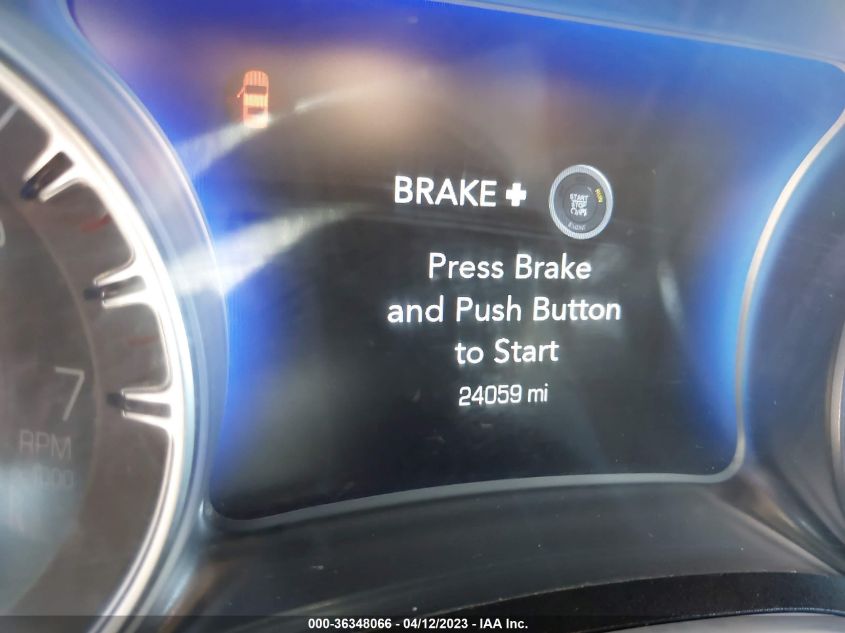 2019 CHRYSLER 300 TOURING - 2C3CCAAG6KH648385