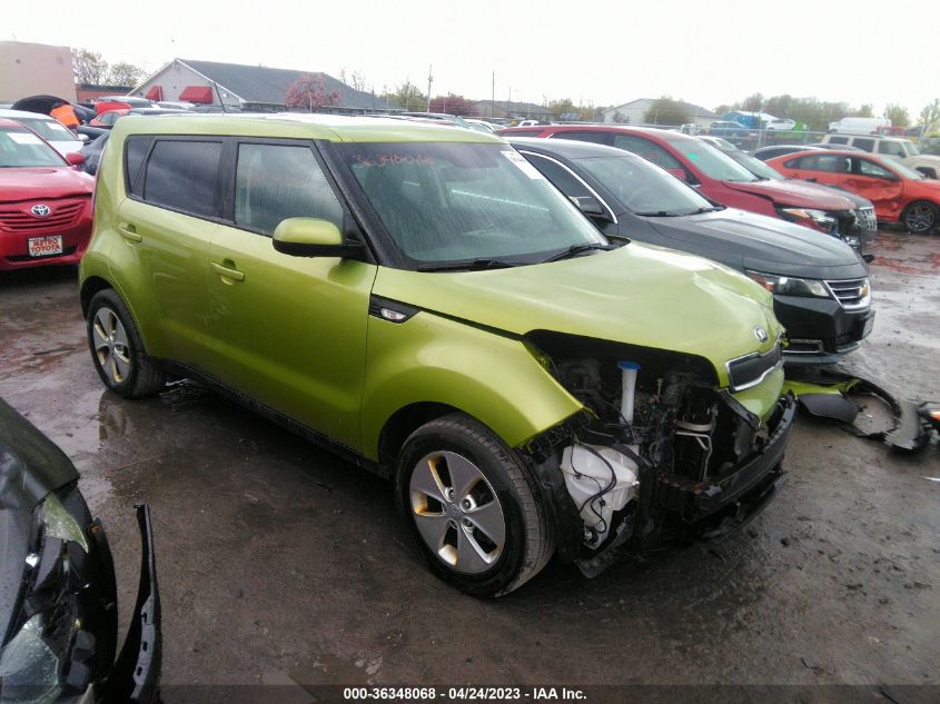 2014 KIA SOUL BASE - KNDJN2A26E7734707