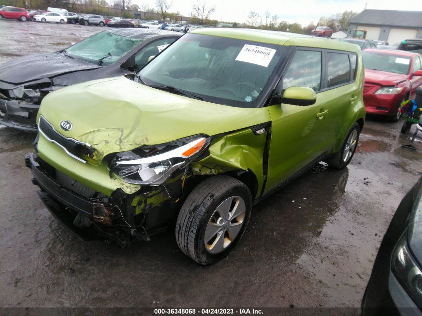 2014 KIA SOUL BASE - KNDJN2A26E7734707