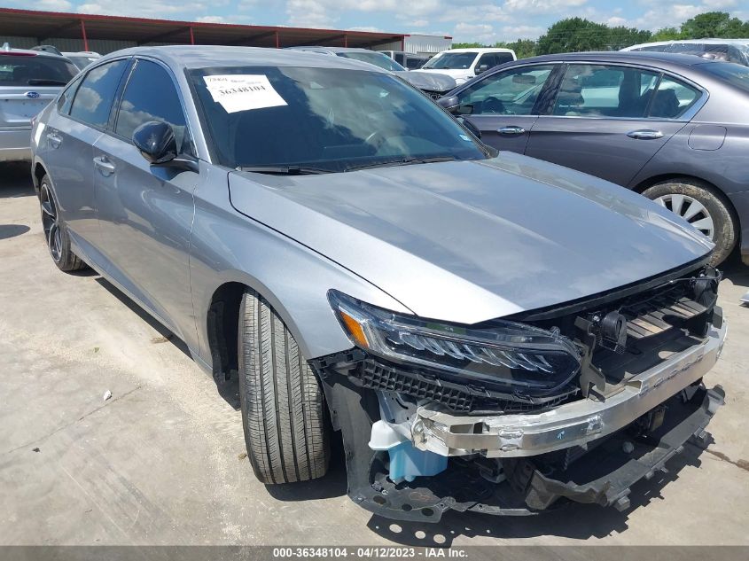 2022 HONDA ACCORD SEDAN SPORT - 1HGCV1F3XNA012584