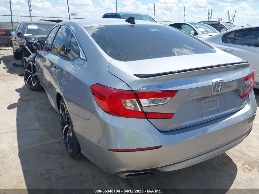 2022 HONDA ACCORD SEDAN SPORT - 1HGCV1F3XNA012584