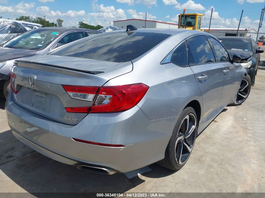 2022 HONDA ACCORD SEDAN SPORT - 1HGCV1F3XNA012584