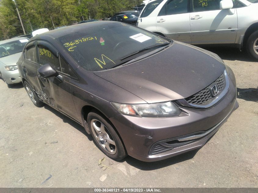 2013 HONDA CIVIC SDN LX - 2HGFB2F56DH544282