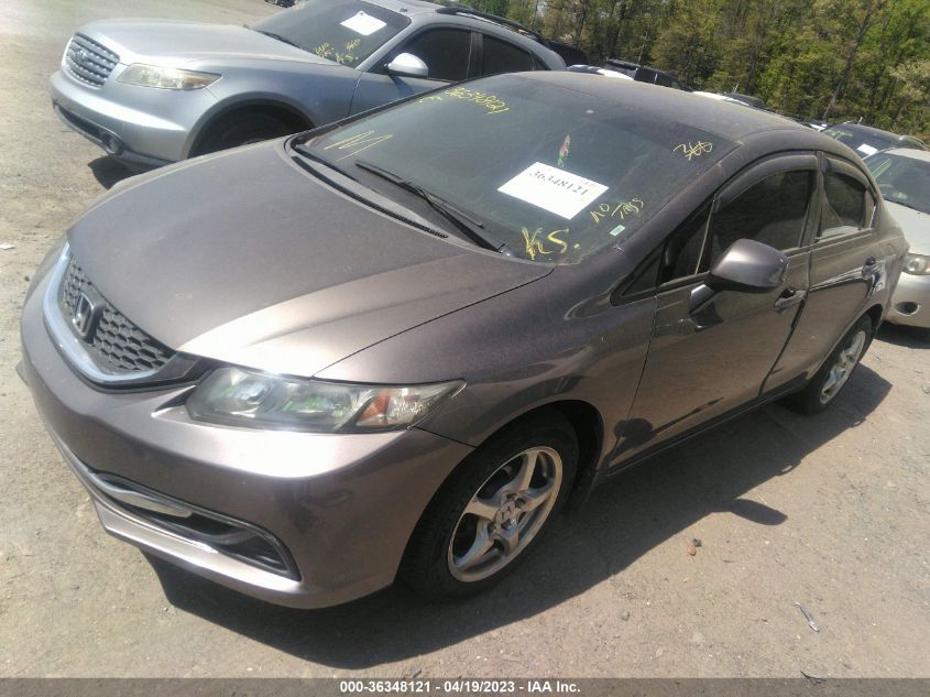 2013 HONDA CIVIC SDN LX - 2HGFB2F56DH544282