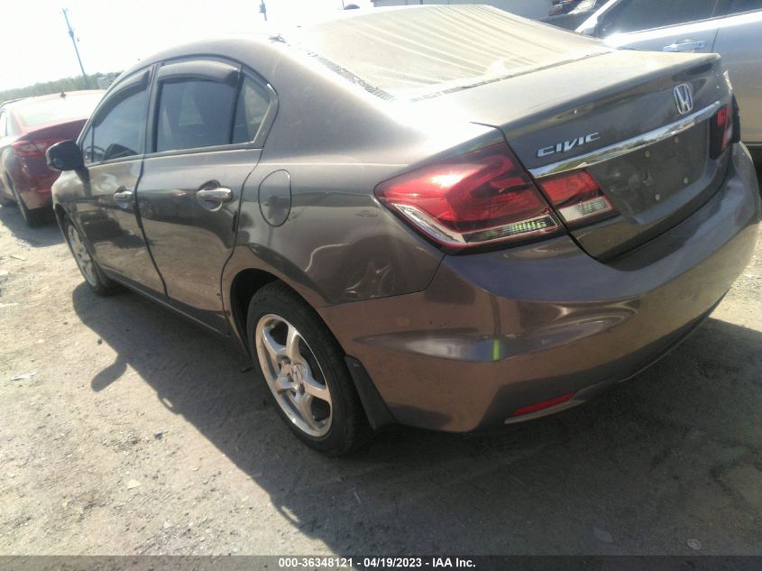 2013 HONDA CIVIC SDN LX - 2HGFB2F56DH544282