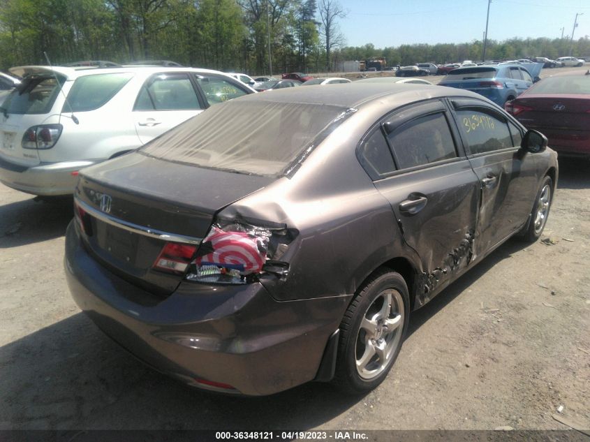 2013 HONDA CIVIC SDN LX - 2HGFB2F56DH544282