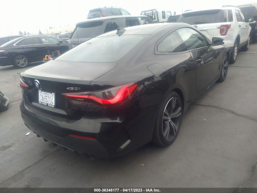 2022 BMW 4 SERIES 430I - WBA53AP02NCJ49991