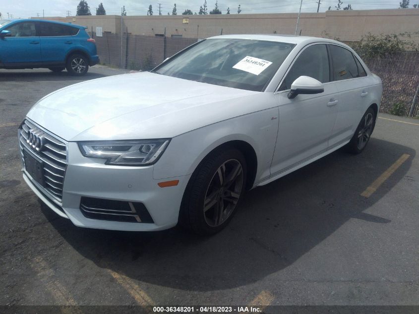 2017 AUDI A4 ULTRA PREMIUM PLUS - WAULMAF44HN059016
