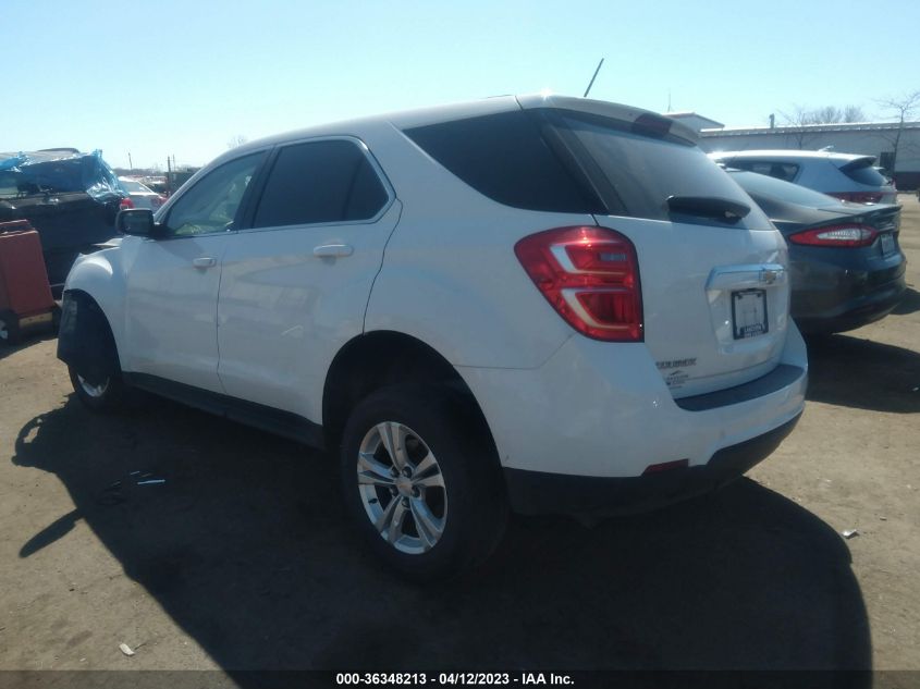 2017 CHEVROLET EQUINOX LS - 2GNALBEK5H1599874