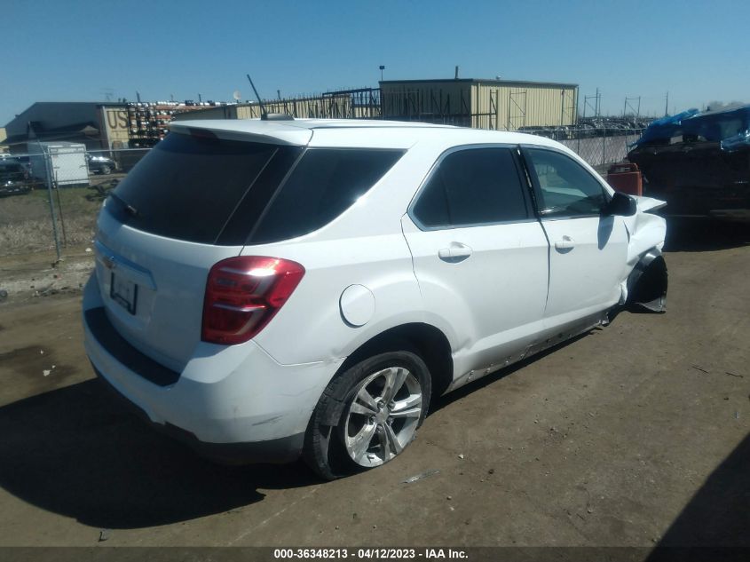 2017 CHEVROLET EQUINOX LS - 2GNALBEK5H1599874