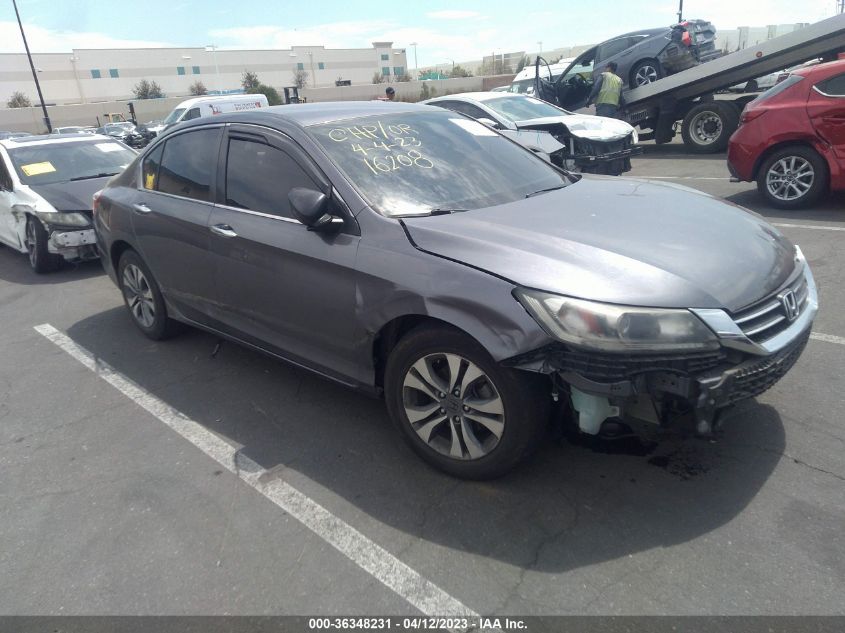 2015 HONDA ACCORD SEDAN LX - 1HGCR2F38FA186598