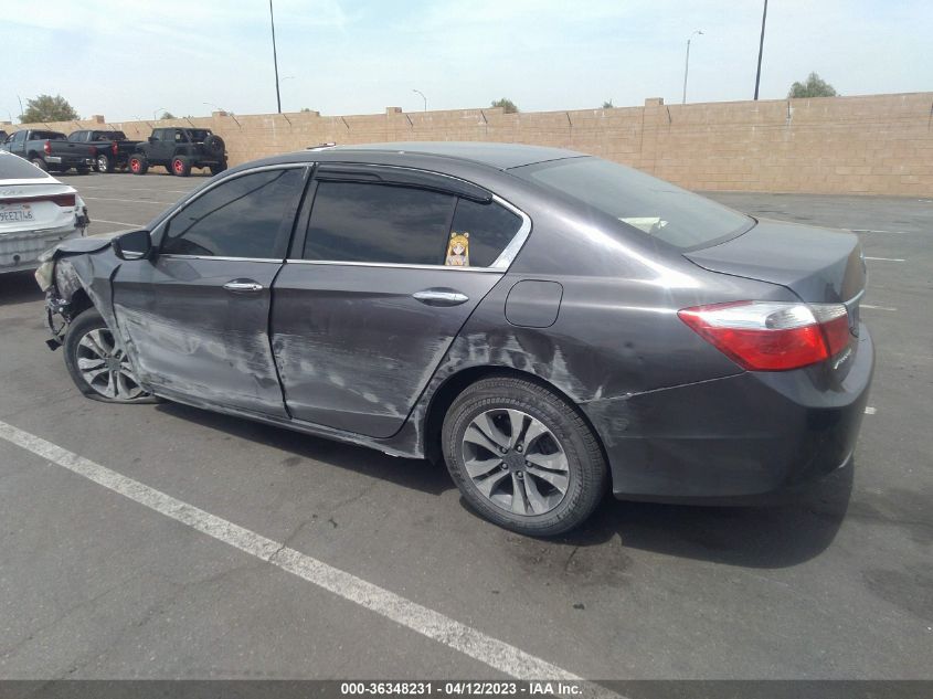 2015 HONDA ACCORD SEDAN LX - 1HGCR2F38FA186598