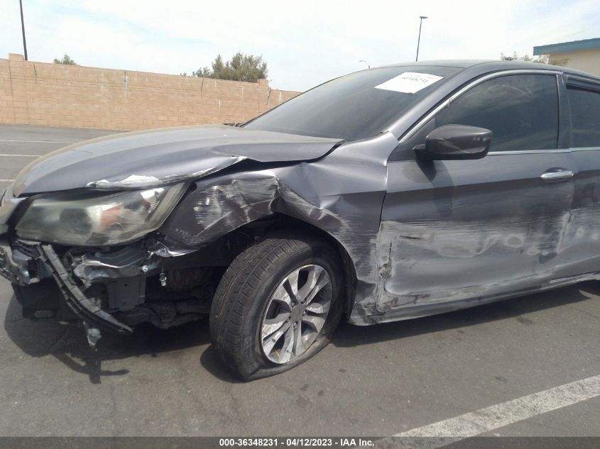 2015 HONDA ACCORD SEDAN LX - 1HGCR2F38FA186598