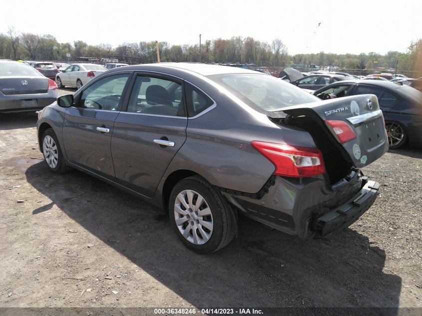 VIN 3N1AB7AP5KY298852 2019 NISSAN SENTRA S