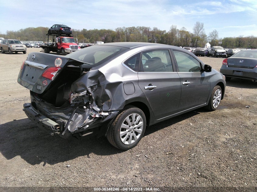 VIN 3N1AB7AP5KY298852 2019 NISSAN SENTRA S
