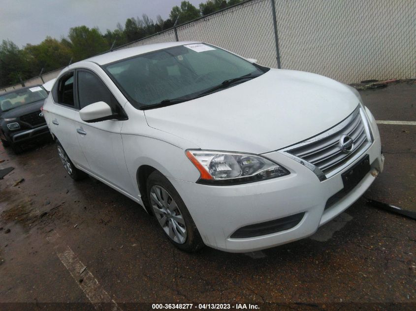 2014 NISSAN SENTRA SV - 3N1AB7AP0EY278268