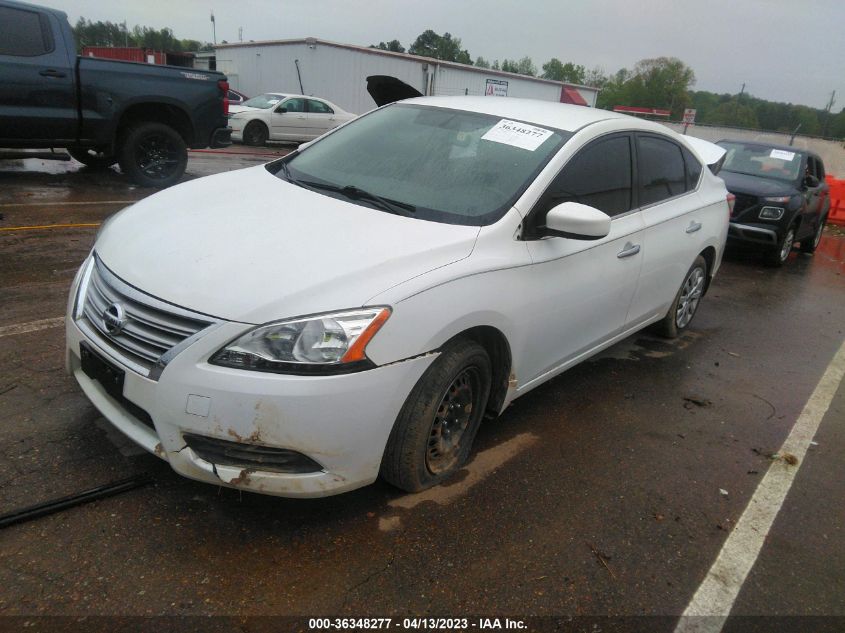 2014 NISSAN SENTRA SV - 3N1AB7AP0EY278268