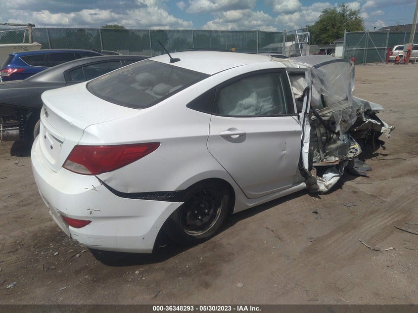 VIN KMHCT4AE4HU276994 2017 HYUNDAI ACCENT SE