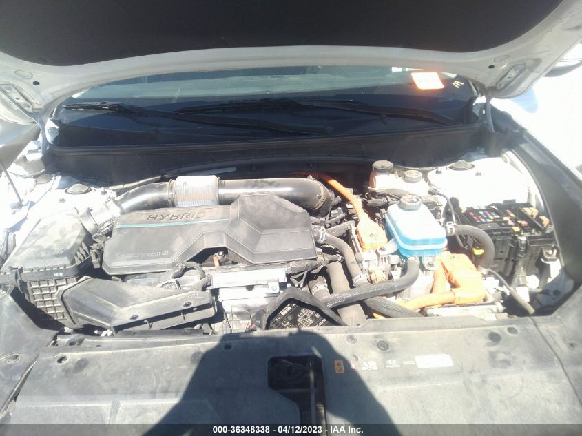 2022 HYUNDAI TUCSON HYBRID BLUE - KM8JBCA16NU020319