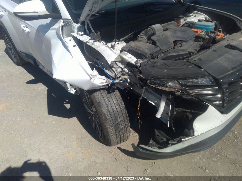 2022 HYUNDAI TUCSON HYBRID BLUE - KM8JBCA16NU020319