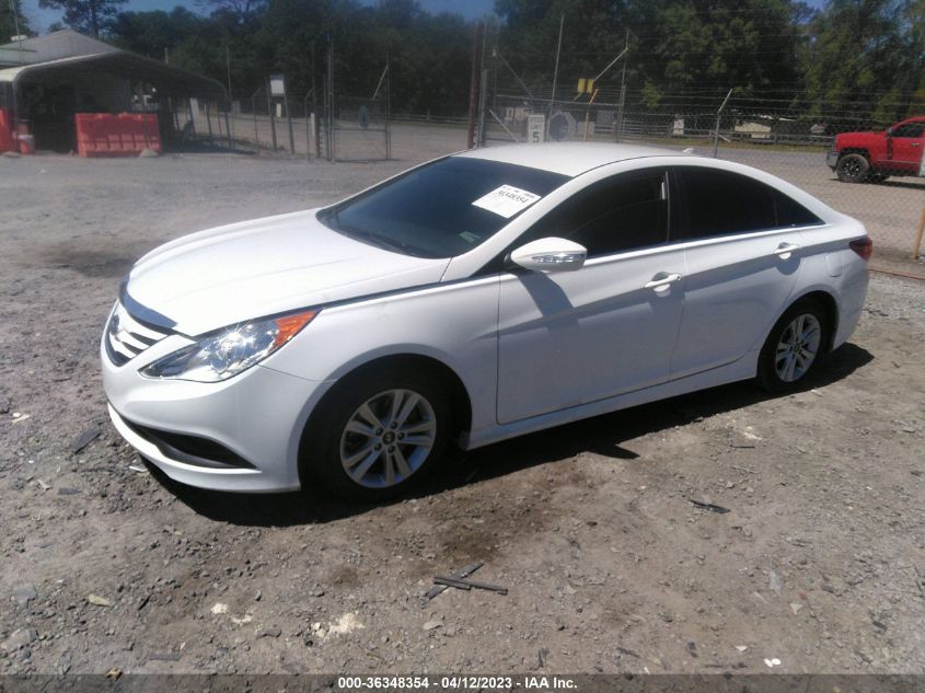 2014 HYUNDAI SONATA GLS - 5NPEB4AC8EH825813